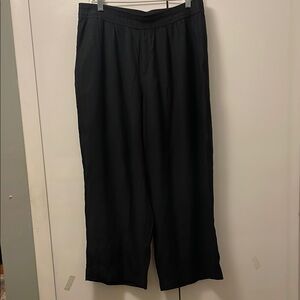 Madewell Black Pants with Elastic Waistband